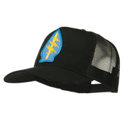 Army Special Force Patched Mesh Cap