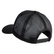 Submarine Service Veteran Patched Solid Cotton Twill Mesh Prostyle Cap - Black OSFM