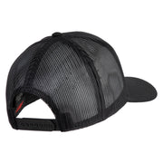 Submarine Service Veteran Patched Solid Cotton Twill Mesh Prostyle Cap - Black OSFM