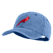 Cardinal Iron on Patched Unstructured Pigment Dyed Cotton Cap - Blue OSFM