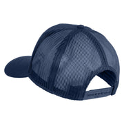 Submarine Service Veteran Patched Solid Cotton Twill Mesh Prostyle Cap - Navy OSFM