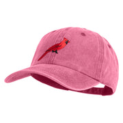 Cardinal Iron on Patched Unstructured Pigment Dyed Cotton Cap - Pink OSFM