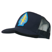 Army Special Force Patched Mesh Cap