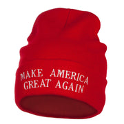 Make America Great Again Embroidered Long Beanie