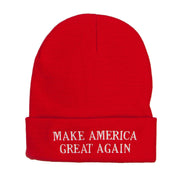 Make America Great Again Embroidered Long Beanie