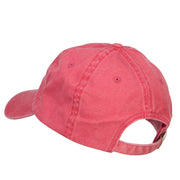 Austin Embroidered Washed Buckled Cap