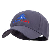 US Air Force Embroidered Low Profile Organic Cotton Cap - Navy OSFM