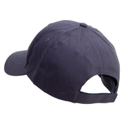 US Air Force Embroidered Low Profile Organic Cotton Cap - Navy OSFM