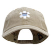 Rescue Diver Embroidered Cotton Twill Premium Pigment Dyed Cap - Khaki OSFM