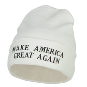 Make America Great Again Embroidered Long Beanie