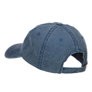 Austin Embroidered Washed Buckled Cap