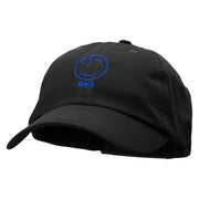 Gentleman's Smile Profile Pet Spun Washed Cap - Black OSFM