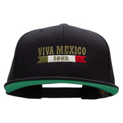 Mexican Independence Embroidered Wool Blend Prostyle Snapback