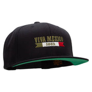 Mexican Independence Embroidered Wool Blend Prostyle Snapback