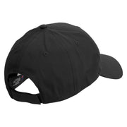 US Air Force Embroidered Low Profile Organic Cotton Cap - Black OSFM