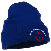 Ahoy There Matey Embroidered Beanie