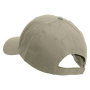 US Air Force Embroidered Low Profile Organic Cotton Cap - Olive OSFM