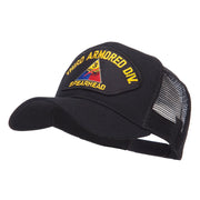 US Army Third Division Patched Mesh Cap