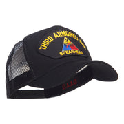 US Army Third Division Patched Mesh Cap