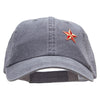 Embroidred Nautical Star Patched Washed Trucker Cap