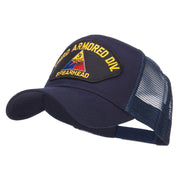 US Army Third Division Patched Mesh Cap