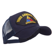 US Army Third Division Patched Mesh Cap