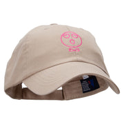 Lady's Smile Low Profile Pet Spun Washed Cap - Khaki OSFM