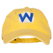 Wario Waluigi Embroidered Washed Cotton Twill Cap