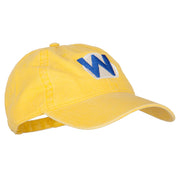 Wario Waluigi Embroidered Washed Cotton Twill Cap