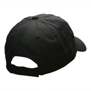 Piano Top View Embroidered Low Profile Dyed Cotton Twill Cap