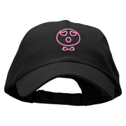 Lady's Smile Low Profile Pet Spun Washed Cap - Black OSFM