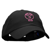 Lady's Smile Low Profile Pet Spun Washed Cap - Black OSFM