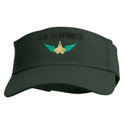 Air Force Embroidered Cotton Twill Sun Visor