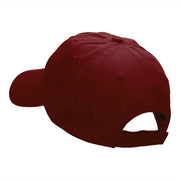 Piano Top View Embroidered Low Profile Dyed Cotton Twill Cap