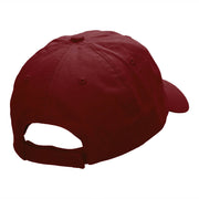 Piano Top View Embroidered Low Profile Dyed Cotton Twill Cap