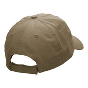 Piano Top View Embroidered Low Profile Dyed Cotton Twill Cap