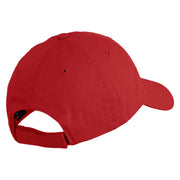 Canadian Maple Leaf Patched Low Profile PET Spun Washed Cap - Red OSFM