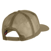 U.S. Navy Corpsman Patched Solid Cotton Twill Mesh Prostyle Cap - Khaki OSFM