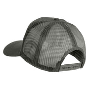 U.S. Navy Corpsman Patched Solid Cotton Twill Mesh Prostyle Cap - Grey OSFM