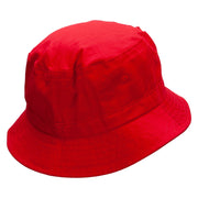 Xmas Embroidered Pigment Dyed Bucket Hat