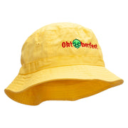 Hoppy Oktoberfest Embroidered Bucket Hat