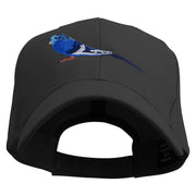 Parrot Bird Embroidered Low Profile Organic Cotton Cap