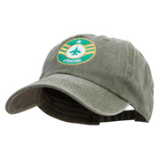 US Airborne Cotton Twill Premium Pigment Dyed Cap - Dk-Green OSFM