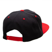 Hip Hop Bubbles Embroidered Wool Blend Classic Snapback