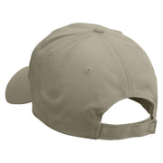 Parrot Bird Embroidered Low Profile Organic Cotton Cap - Olive OSFM