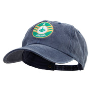 US Airborne Cotton Twill Premium Pigment Dyed Cap - Navy OSFM