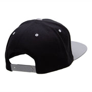 Hip Hop Bubbles Embroidered Wool Blend Classic Snapback