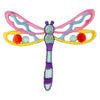 Cutout Pastel Dragonfly Iron on Patch