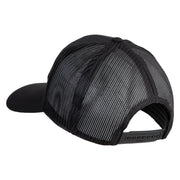 Duty Country Corps Semper Fidelis Patched Solid Cotton Twill Mesh Prostyle Cap - Black OSFM