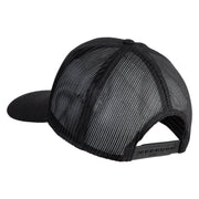 USS Nevada Submarine SSBN-733 Patched Solid Cotton Twill Mesh Prostyle Cap - Black OSFM